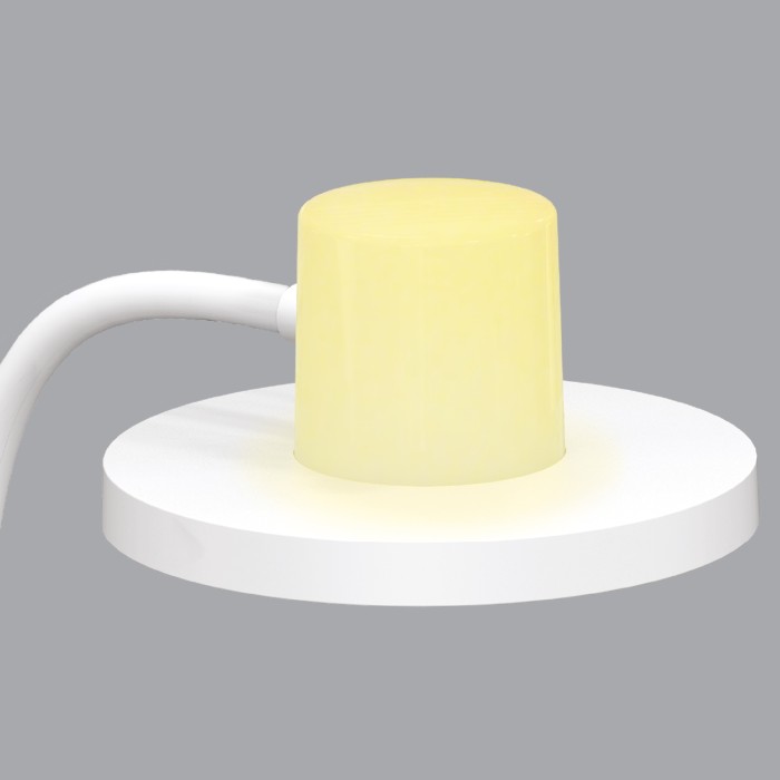 DESK LAMP BLACK  ABS + SILICONE LED SMD 10W CCT 3000K-3800K-5700K IP20
