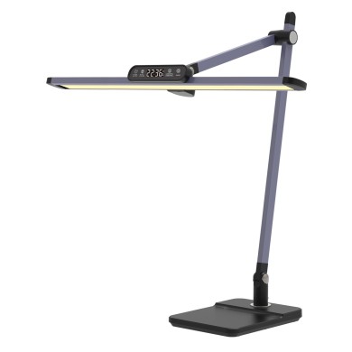 DESK LAMP METALLIC GREY  ALUMINUM + ABS LED SMD 12W 600LM CCT 3000K-3800K-5700K IP20
