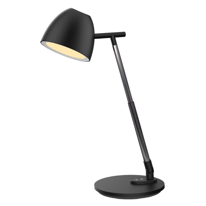 DESK LAMP BLACK ALUMINUM & ABS LED SMD 8W 580LM CCT 3000K-4100K-6300K IP20
