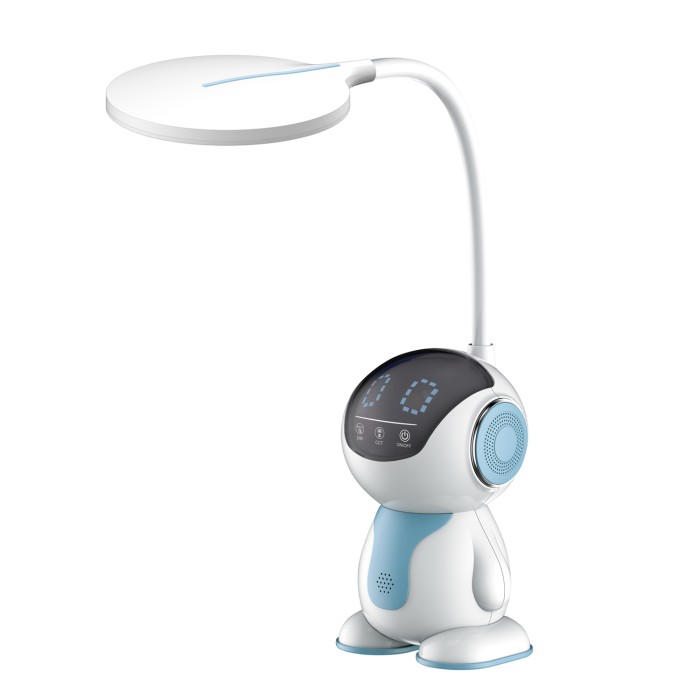 DESK LAMP WHITE ABS+SILICON LED SMD 9W 500LM CCT 2800K-6500K IP20
