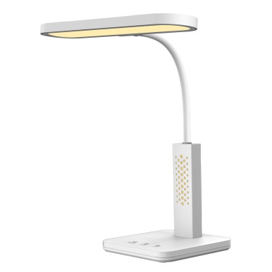 DESK LAMP WHITE ABS LED SMD 10W 500LM CCT 3000K-3800K-5700K IP20
