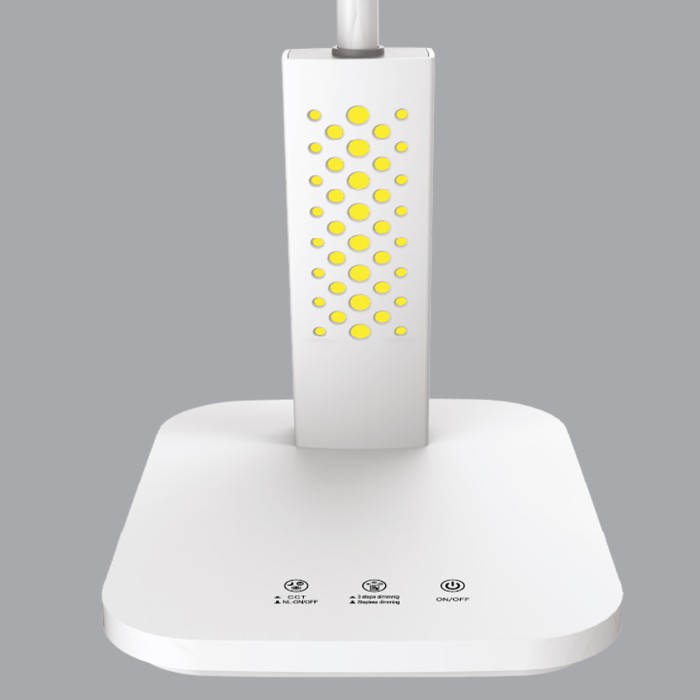 DESK LAMP WHITE ABS LED SMD 10W 500LM CCT 3000K-3800K-5700K IP20
