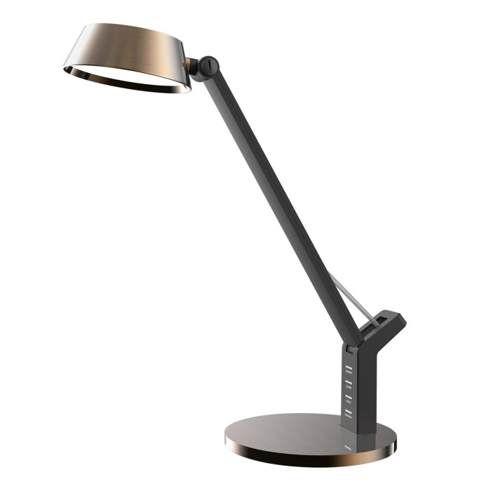 DESK LAMP GOLD ABS LED SMD 14W 400LM CCT 3000K-4300K-6000K IP20
