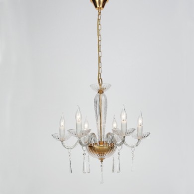 NETTO ΦΩΤΙΣΤΙΚΟ ΚΡΕΜΑΣΤΟ ΓΥΑΛΙΣΤΕΡΟ ΧΡΥΣΟ ΜΕΤΑΛΛΙΚΟ ΣΥΜΒΑΤΙΚΟ 6ΧΕ14 IP20 Φ600Χ1780mm