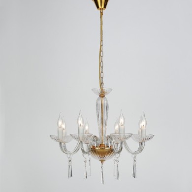 NETTO ΦΩΤΙΣΤΙΚΟ ΚΡΕΜΑΣΤΟ ΓΥΑΛΙΣΤΕΡΟ ΧΡΥΣΟ ΣΥΜΒΑΤΙΚΗ 8ΧΕ14 IP20 Φ600Χ1810mm