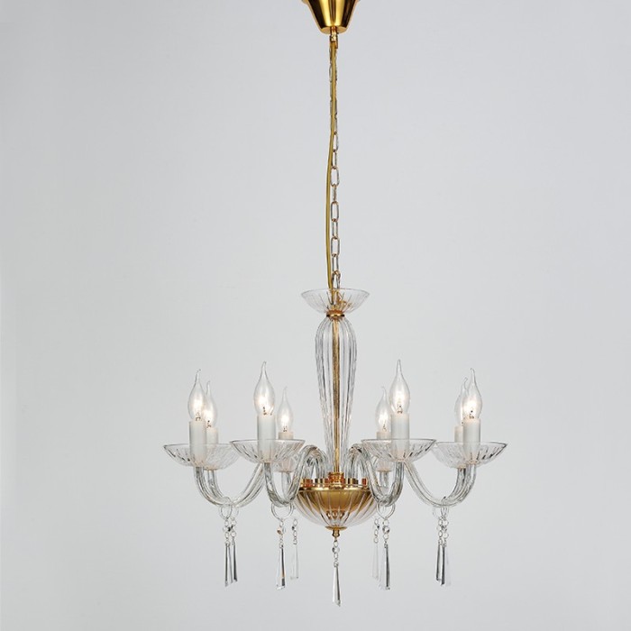 NETTO ΦΩΤΙΣΤΙΚΟ ΚΡΕΜΑΣΤΟ ΓΥΑΛΙΣΤΕΡΟ ΧΡΥΣΟ ΣΥΜΒΑΤΙΚΗ 8ΧΕ14 IP20 Φ600Χ1810mm