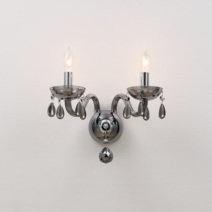 NETTO ΕΠΙΤΟΙΧΟ ΦΩΤΙΣΤΙΚΟ ΦΙΜΕ ΚΡΥΣΤΑΛΛΟ ΜΕΤΑΛΛΙΚΟ ΣΥΜΒΑΤΙΚΟ 2ΧΕ14 380X310ΜM 