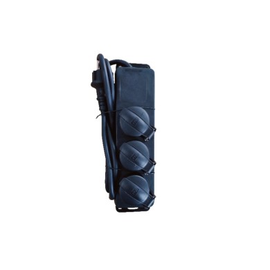 MULTISTRIP 3 SOCKETS WITH CHILD PROTECTION NO SWITCH 16A IP44 WITH CABLE H05RR-F 3x1.5mm2/ 1.5m