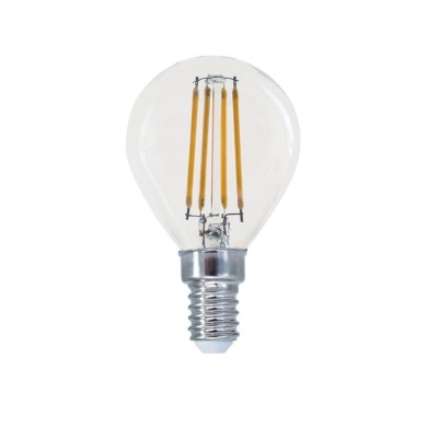 LED FILAMENT E14 DIM G45 5W 4000K 230V AC 690LM RA80 30000H 360°