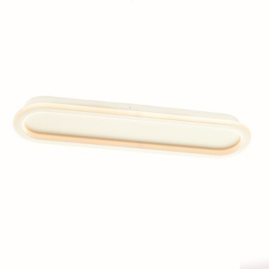 CEILING LIGHTING LED 33W DIM CCT 3300LM SOLO METAL WHITE IP20 57X14X6CM