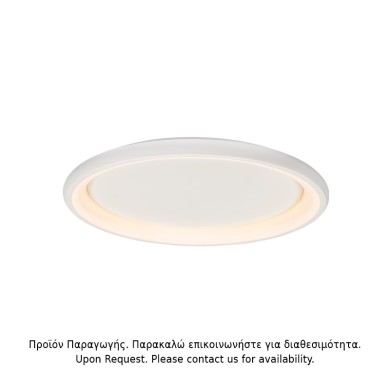 CEILING LIGHT LED 45W DIMMER CCT 3600LM WHITE METAL D61XH8,5CM DIANA
