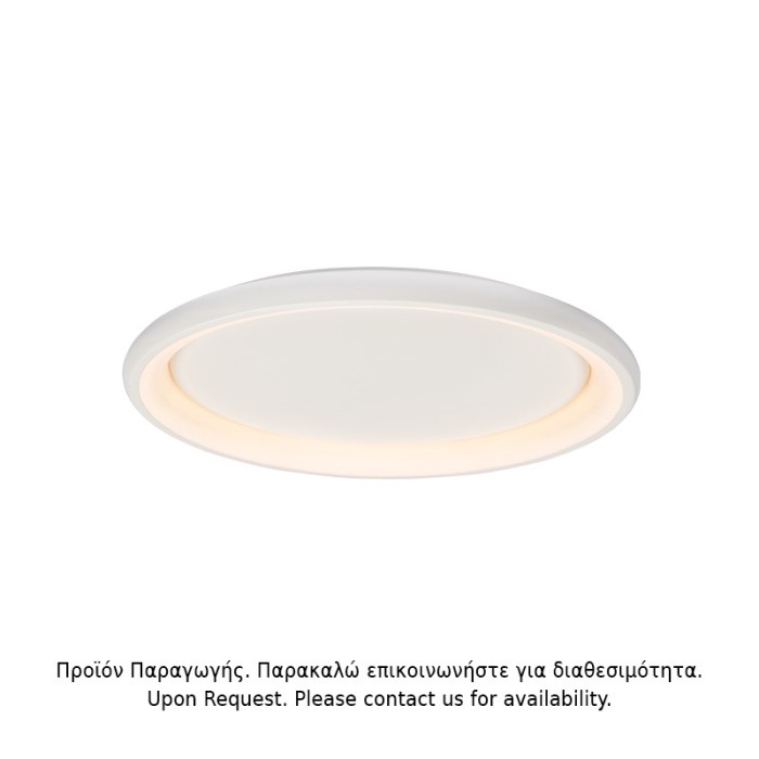 ΟΡΟΦΗΣ Φ/Σ LED 45W DIMMER CCT 3600LM ΛΕΥΚΟ ΜΕΤΑΛΛΙΚΟ D61XH8,5CM DIANA