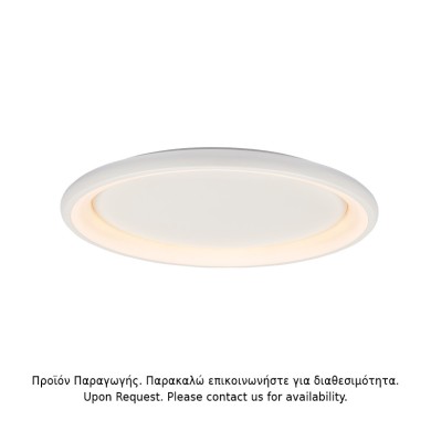 CEILING LIGHT LED 73W DIMMER CCT 5250LM WHITE METAL D81XH8,5CM DIANA
