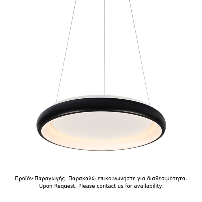ΚΡΕΜΑΣΤΟ Φ/Σ LED 45W DIMMER CCT 3600LM ΜΑΥΡΟ ΜΕΤΑΛΛΙΚΟ D61XH120CM DIANA