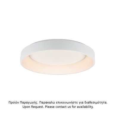 CEILING LIGHT LED 73W DIMMER CCT 5450LM WHITE METAL D78XH14CM APOLLO
