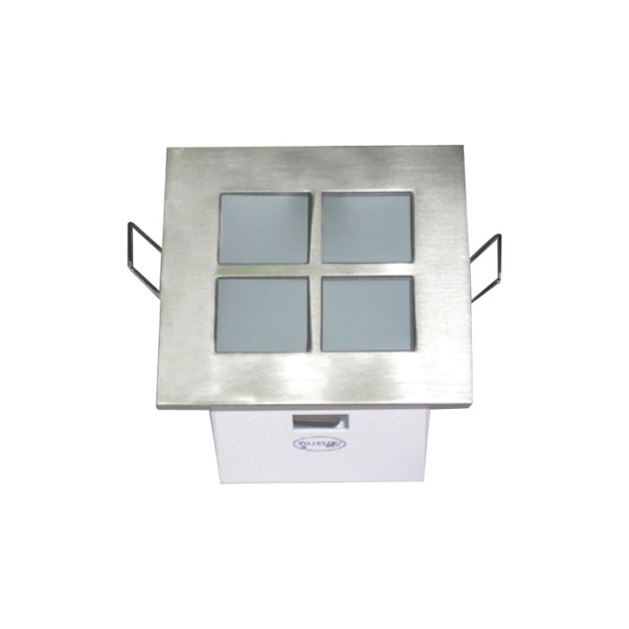 Square down light with glass BS3122 NM