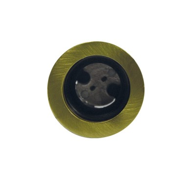 ΣΠΟΤ ΧΩΝΕΥΤΟ ΣΤΡΟΓΓΥΛΟ ΑΛΟΥΜΙΝΙΟ ΧΡΥΣΟ ΜΑΤ ΣΥΜΒΑΤΙΚΟ 1xG4 IP20 Φ36x35.8mm