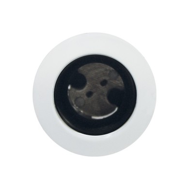 ΣΠΟΤ ΧΩΝΕΥΤΟ ΣΤΡΟΓΓΥΛΟ ΑΛΟΥΜΙΝΙΟ ΛΕΥΚΟ ΣΥΜΒΑΤΙΚΟ 1xG4 IP20 Φ36x35.8mm