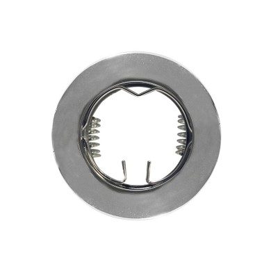 ΣΠΟΤ ΧΩΝΕΥΤΟ ΣΤΡΟΓΓΥΛΟ ΑΛΟΥΜΙΝΙΟ ΑΣΗΜΙ ΣΥΜΒΑΤΙΚΟ 1xG4 IP20 Φ61.5mm