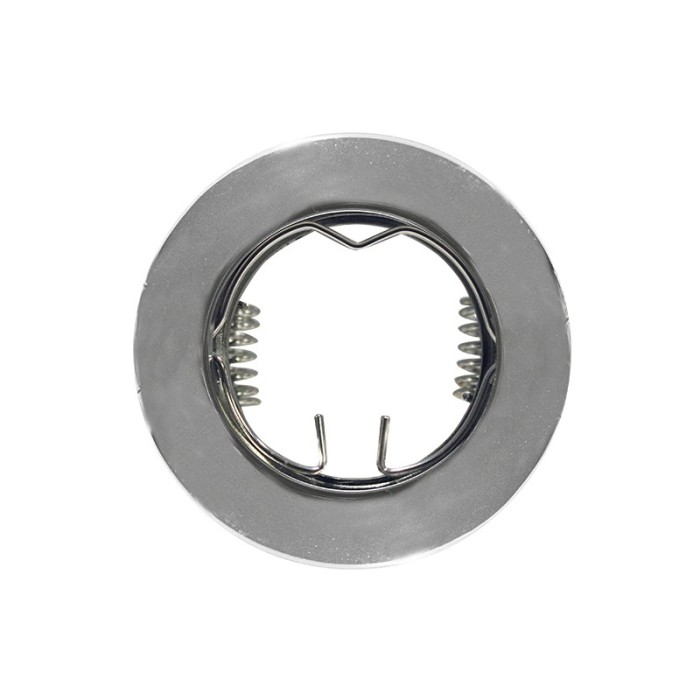 ΣΠΟΤ ΧΩΝΕΥΤΟ ΣΤΡΟΓΓΥΛΟ ΑΛΟΥΜΙΝΙΟ ΑΣΗΜΙ ΣΥΜΒΑΤΙΚΟ 1xG4 IP20 Φ61.5mm