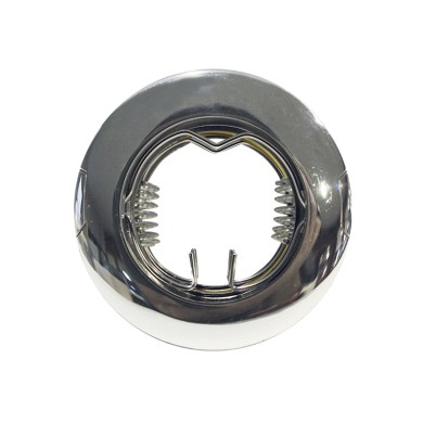 ΣΠΟΤ ΧΩΝΕΥΤΟ ΣΤΡΟΓΓΥΛΟ ΑΛΟΥΜΙΝΙΟ ΝΙΚΕΛ ΣΥΜΒΑΤΙΚΟ 1xG4 IP20 Φ61.5mm