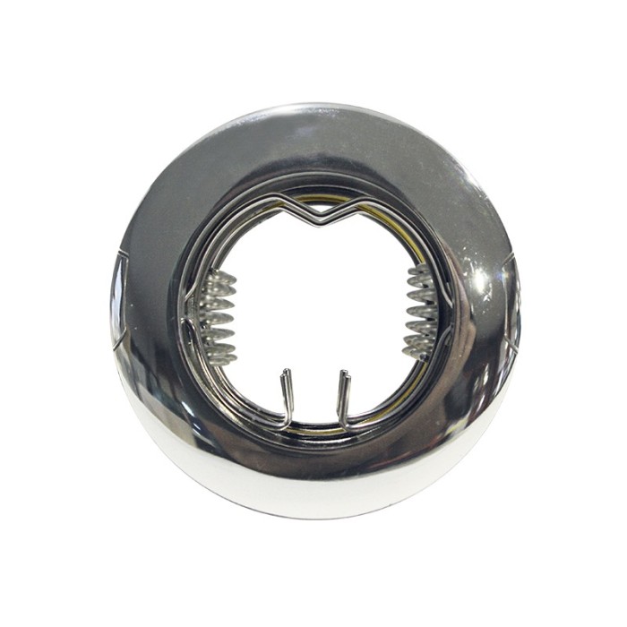 ΣΠΟΤ ΧΩΝΕΥΤΟ ΣΤΡΟΓΓΥΛΟ ΑΛΟΥΜΙΝΙΟ ΝΙΚΕΛ ΣΥΜΒΑΤΙΚΟ 1xG4 IP20 Φ61.5mm