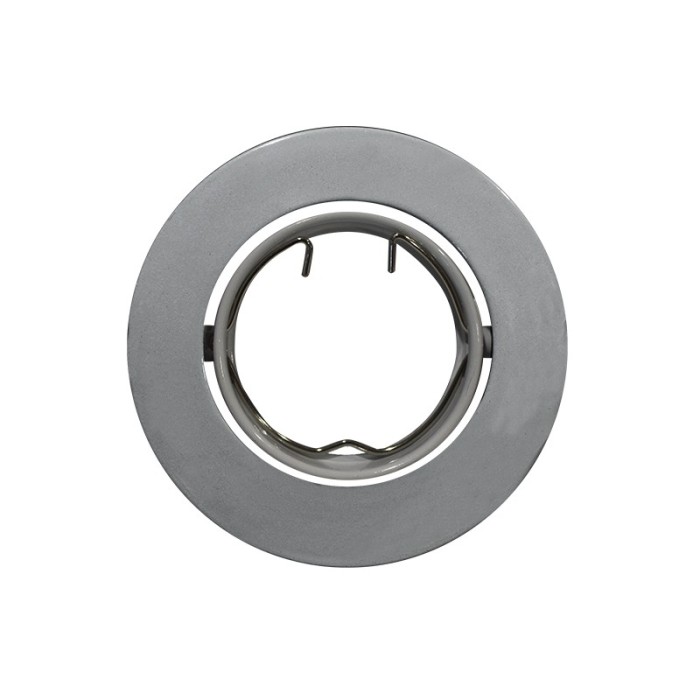 ΣΠΟΤ ΕΣΩΤΕΡΙΚΟΥ ΧΩΡΟΥ ΧΩΝΕΥΤΟ ΚΙΝΗΤΟ ΣΤΡΟΓΓΥΛΟ ΑΤΣΑΛΙ ΜΕΤΑΛΛΙΚΟ ΓΚΡΙ ΣΥΜΒΑΤΙΚΟ 1xG4 IP20 Φ64mm