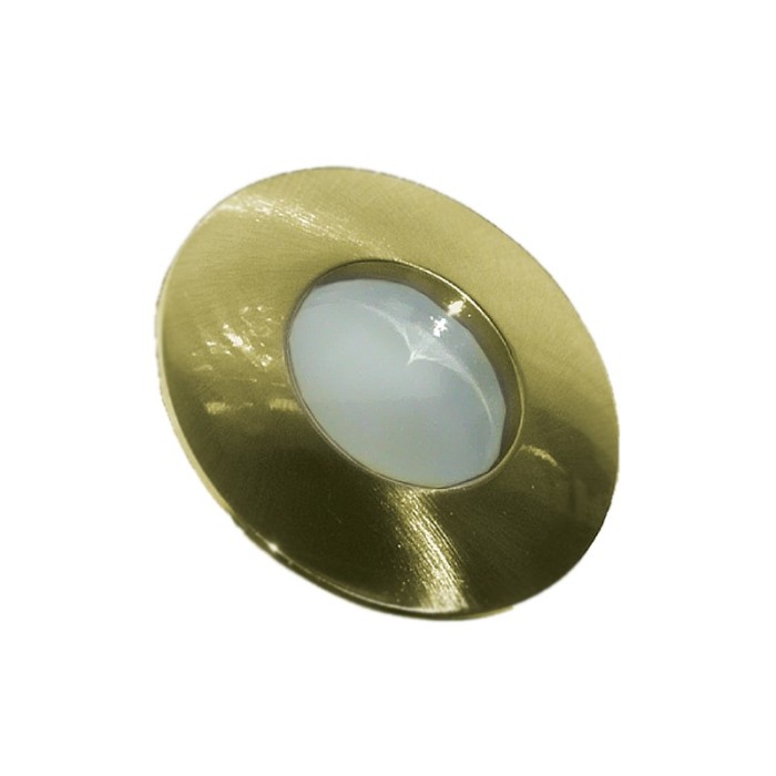 ΣΠΟΤ ΕΣΩΤΕΡΙΚΟΥ ΧΩΡΟΥ ΧΩΝΕΥΤΟ ΚΙΝΗΤΟ ΣΤΡΟΓΓΥΛΟ ΑΛΟΥΜΙΝΙΟ ΧΡΥΣΟ ΜΑΤ ΣΥΜΒΑΤΙΚΟ 1xGU10 IP45 Φ82x45mm 