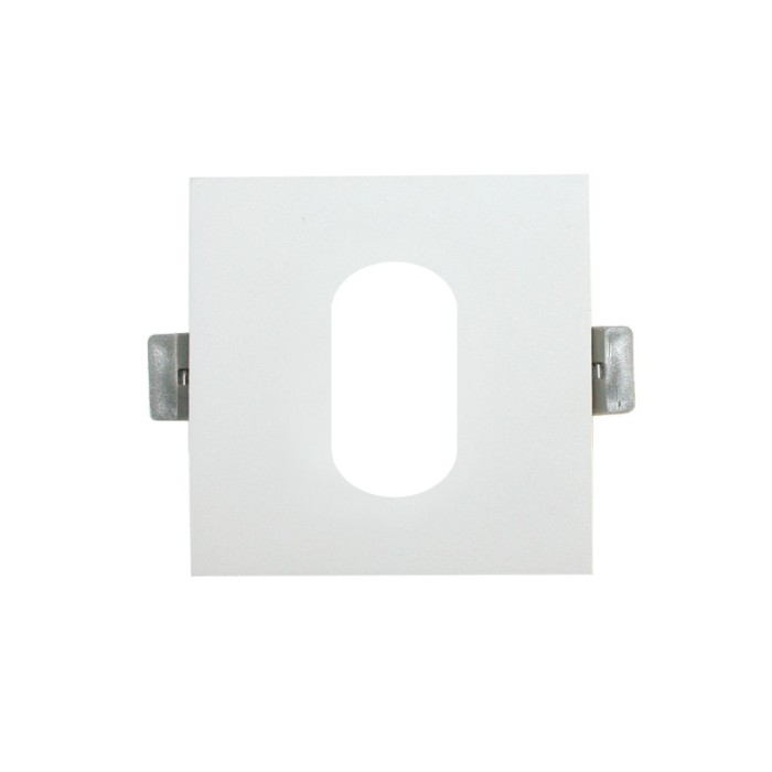   SPOT Νο617 SQUARE OVAL WHITE ALUMINUM 88x88