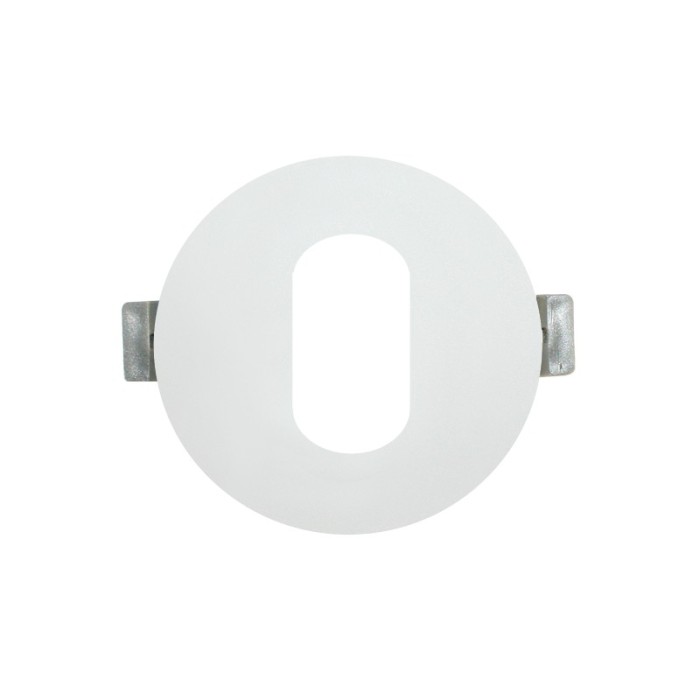   SPOT Νο618 ROUND OVAL WHITE ALUMINUM H88