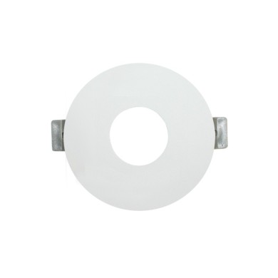 ΣΠΟΤ ΕΔΩΤΕΡΙΚΟΥ ΧΩΡΟΥ ΧΩΝΕΥΤΟ ΚΕΝΟ 620 ΣΤΡΟΓΓΥΛΟ ΑΛΟΥΜΙΝΙΟ ΛΕΥΚΟ ΣΥΜΒΑΤΙΚΟ 1xGU10 IP20 Φ88mm