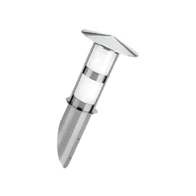 LOOP IV - ΦΩΤΙΣΤΙΚΟ ΚΗΠΟΥ ΑΝΟΞΕΙΔΩΤΟ ΑΤΣΑΛΙ ΜΕ ΟΠΑΛ ΚΑΛΥΜΜΑ ΣΥΜΒΑΤΙΚΟ 1XE27 IP45 Φ175x405mm