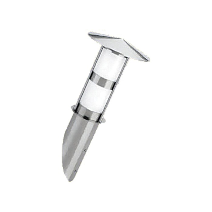 LOOP IV - ΦΩΤΙΣΤΙΚΟ ΚΗΠΟΥ ΑΝΟΞΕΙΔΩΤΟ ΑΤΣΑΛΙ ΜΕ ΟΠΑΛ ΚΑΛΥΜΜΑ ΣΥΜΒΑΤΙΚΟ 1XE27 IP45 Φ175x405mm