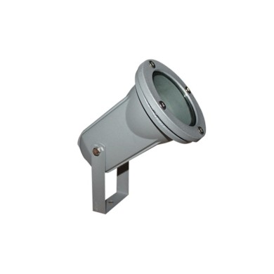 ΣΠΟΤ ΤΟΙΧΟΥ ΑΛΟΥΜΙΝΙΟ ΓΚΡΙ ΣΥΜΒΑΤΙΚΟ 1XGU10 IP65 Φ95x170mm