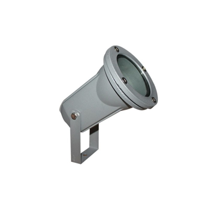 ΣΠΟΤ ΤΟΙΧΟΥ ΑΛΟΥΜΙΝΙΟ ΓΚΡΙ ΣΥΜΒΑΤΙΚΟ 1XGU10 IP65 Φ95x170mm