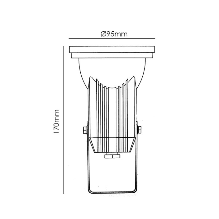 Wall light GU10 Grey