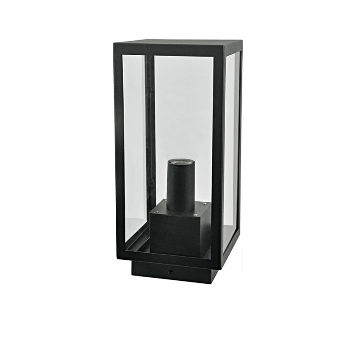 SAND BLACK FLOOR LUMINAIRE CELIA 1XE27 IP44 WITH CLEAR GLASS 