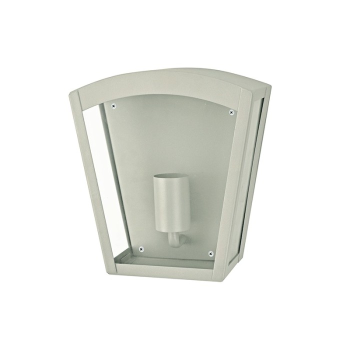 SAND GREY WALL LUMINAIRE CELIA V 1XE27 IP44 WITH CLEAR GLASS