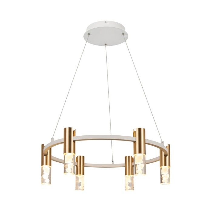 OASIS-ΦΩΤΙΣΤΙΚΟ ΚΡΕΜΑΣΤΟ ΕΞΑΦΩΤΟ ΑΜΜΩΔΕΣ ΛΕΥΚΟ ΑΛΟΥΜΙΝΙΟΥ LED COB 43W CCT 2150LM IP20 606X606X1500MM