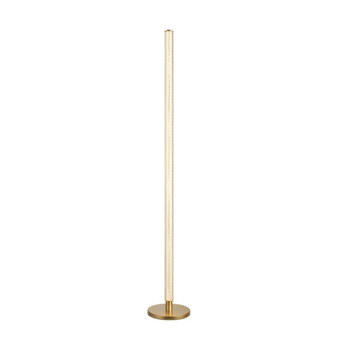 MYSTIQUE-FLOOR LAMP GOLD ALUMINIUM LED SMD 36W DIMMABLE 2700K 2160Lm IP20 220X220X1485MM