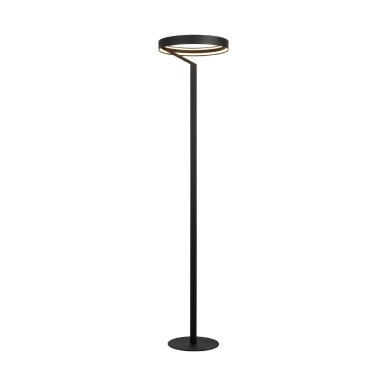 ROLLIE-FLOOR LAMP SAND BLACK ALUMINIUM LED SMD 43W DIMMABLE 2700K 2150LM IP20 385X1700MM