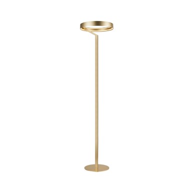 ROLLIE-FLOOR LAMP PAINTING GOLD ALUMINIUM  LED SMD 43W DIMMABLE 2700K 2150LM IP20 385X1700MM