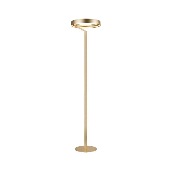 ROLLIE-FLOOR LAMP PAINTING GOLD ALUMINIUM  LED SMD 43W DIMMABLE 2700K 2150LM IP20 385X1700MM