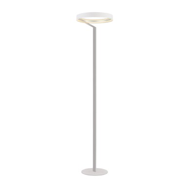 ROLLIE-FLOOR LAMP SAND WHITE ALUMINIUM LED SMD 43W DIMMABLE 2700K 2150LM IP20 385X1700MM