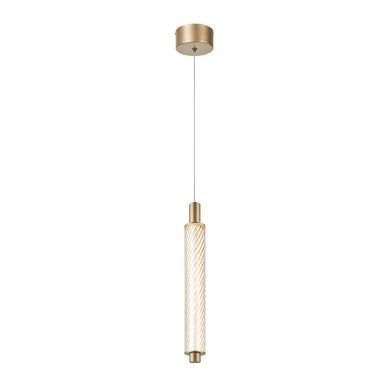 MYSTIQUE-PENDANT LAMP GOLD ALUMINIUM LED SMD 11W CCT 660LM IP20 45X45X1500MM