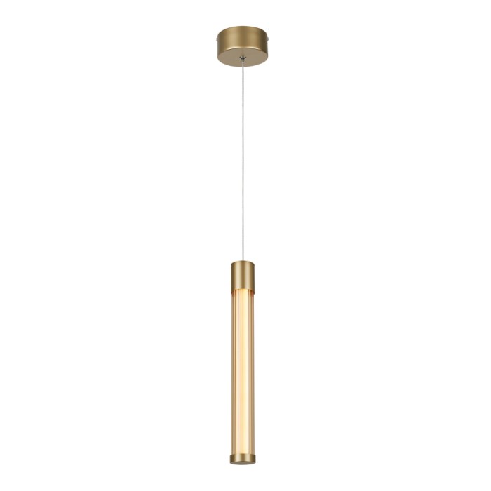 CANDELERA-PENDANT LAMP GOLD ALUMINIUM LED SMD 7W CCT 490LM IP20 85X1500MM
