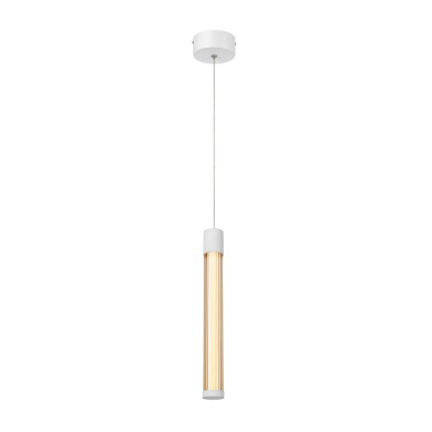 CANDELERA-PENDANT LAMP SAND WHITE ALUMINIUM LED SMD 7W CCT 490LM IP20 85X1500MM