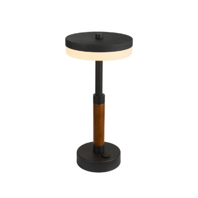 ASIAN-TABLE LAMP SAND BLACK ALUMINIUM LED SMD 11W DIMMABLE 2700K 715LM IP20 164X350MM