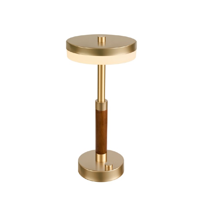 ASIAN-TABLE LAMP GOLD ALUMINIUM LED SMD 11W DIMMABLE 2700K 715LM IP20 164X350MM