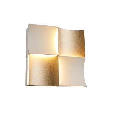 CHESSY-WALL LAMP GOLD SAND WHITE ALUMINIUM LED SMD 21W CCT 1050LM IP20 211X55X211MM
